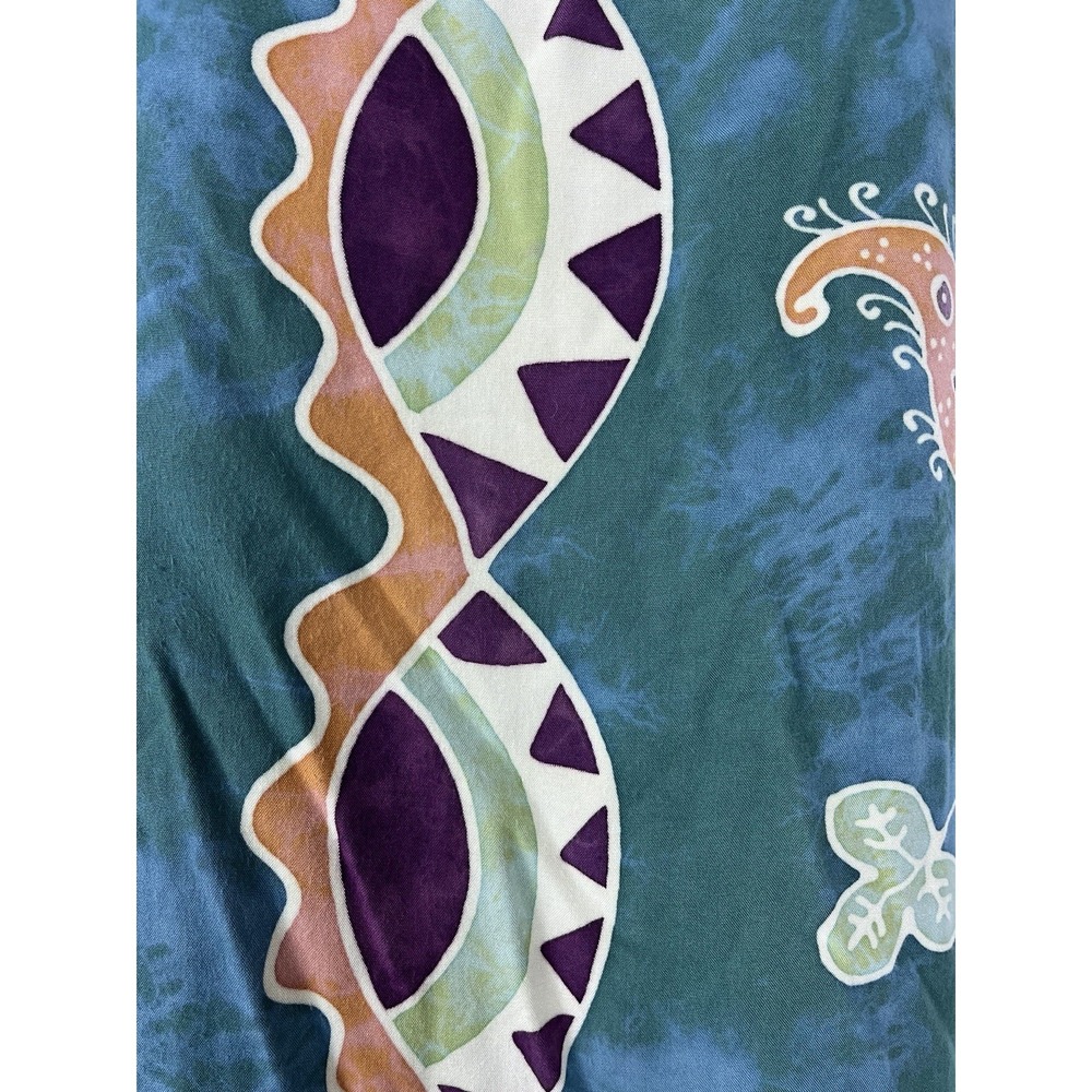 Women's Sleeveless Midi Dress Boho Beachy Hippie Tribal Print Paisley - Picture 2 of 4